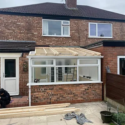removing a roof section