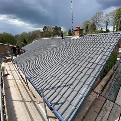 tiled roof