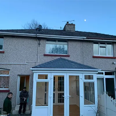 white doors